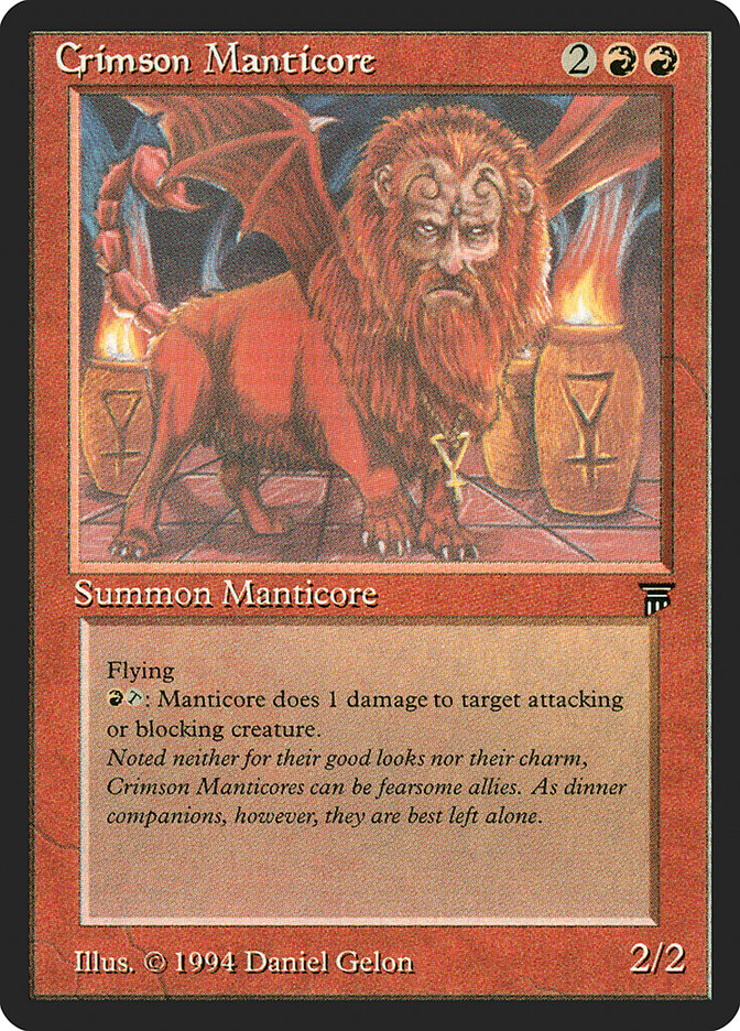 Crimson Manticore [Legends] | Gamer Loot