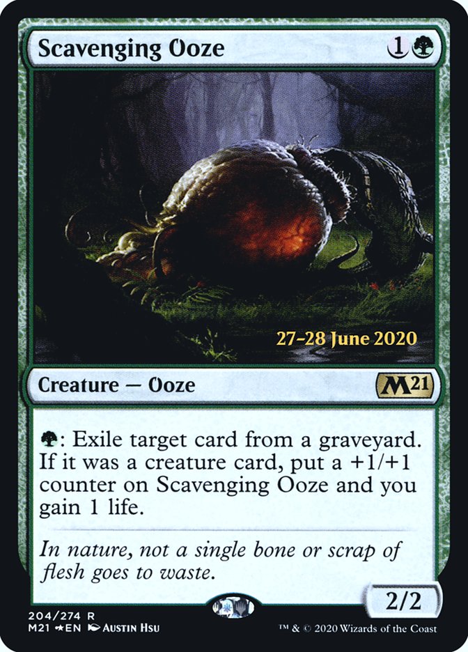 Scavenging Ooze  [Core Set 2021 Prerelease Promos] | Gamer Loot