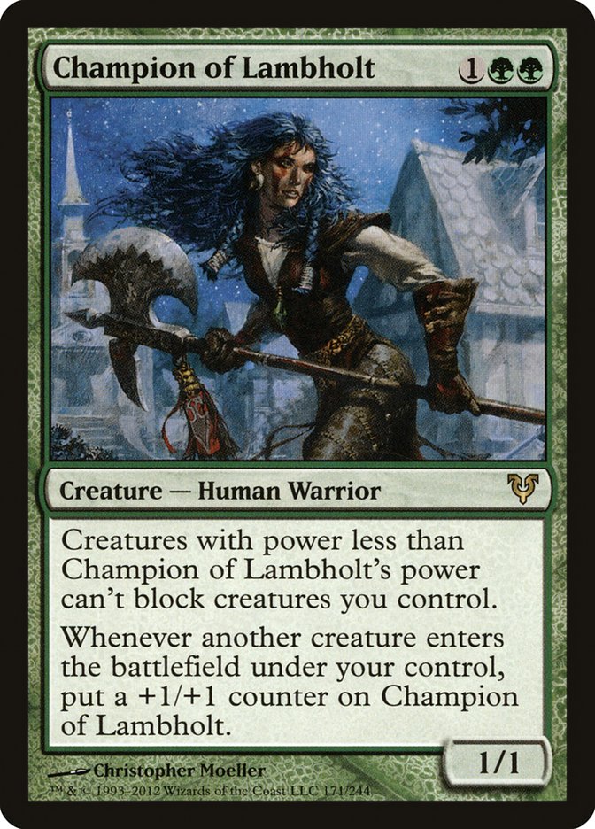 Champion of Lambholt [Avacyn Restored] | Gamer Loot