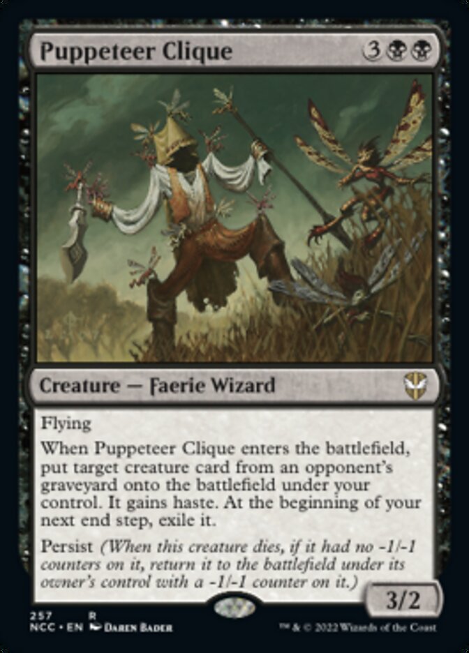 Puppeteer Clique [Streets of New Capenna Commander] | Gamer Loot