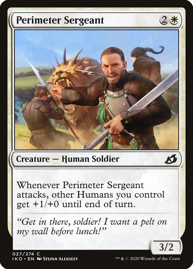 Perimeter Sergeant [Ikoria: Lair of Behemoths] | Gamer Loot