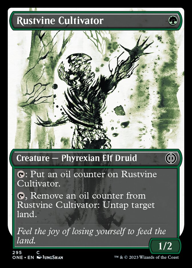 Rustvine Cultivator (Showcase Ichor) [Phyrexia: All Will Be One] | Gamer Loot