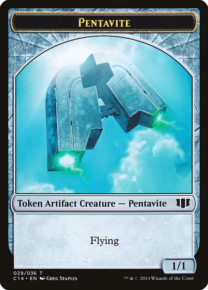 Myr // Pentavite Double-sided Token [Commander 2014 Tokens] | Gamer Loot