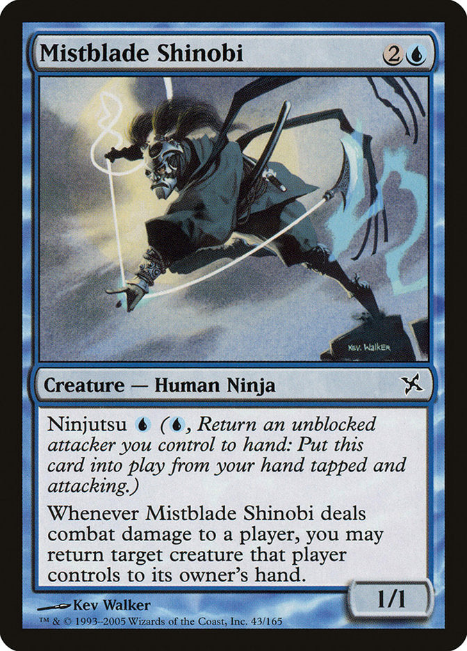 Mistblade Shinobi [Betrayers of Kamigawa] | Gamer Loot