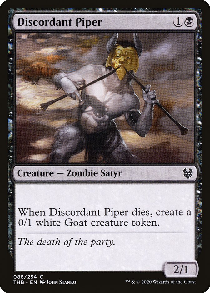 Discordant Piper [Theros Beyond Death] | Gamer Loot