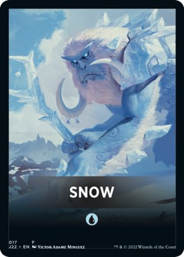 Snow Theme Card [Jumpstart 2022 Front Cards] | Gamer Loot