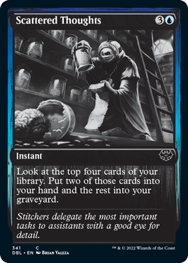 Scattered Thoughts [Innistrad: Double Feature] | Gamer Loot