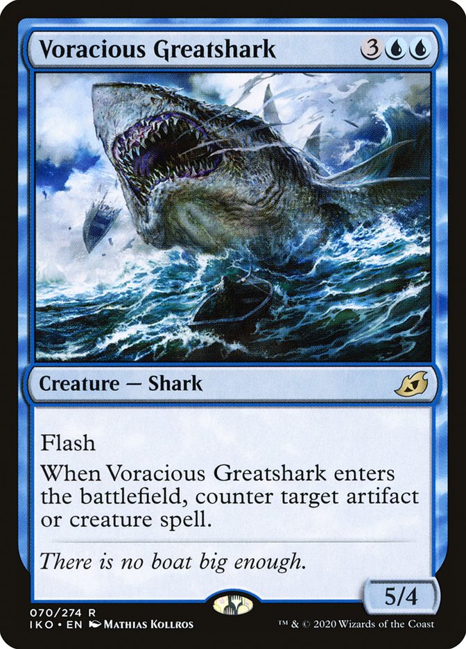 Voracious Greatshark [Ikoria: Lair of Behemoths] | Gamer Loot