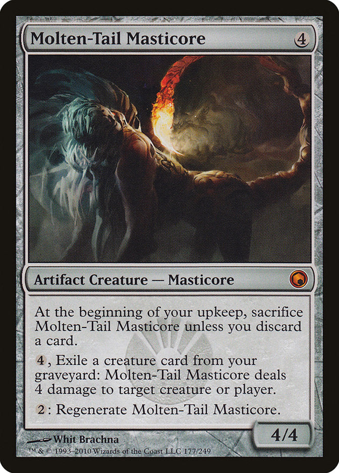 Molten-Tail Masticore [Scars of Mirrodin] | Gamer Loot