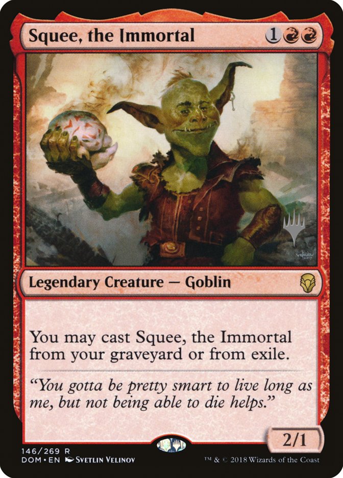 Squee, the Immortal (Promo Pack) [Dominaria Promos] | Gamer Loot