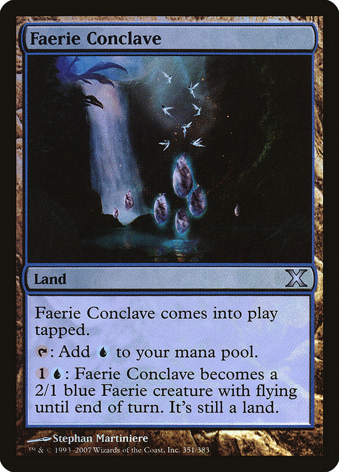 Faerie Conclave (Premium Foil) [Tenth Edition] | Gamer Loot