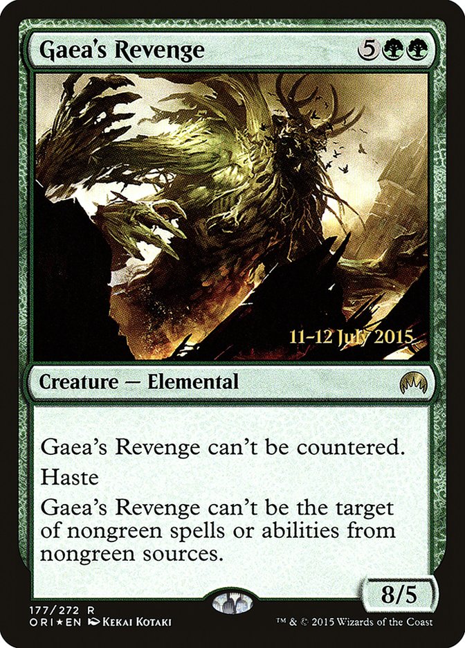 Gaea's Revenge [Magic Origins Prerelease Promos] | Gamer Loot