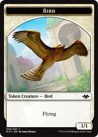 Bird (003) // Construct (017) Double-sided Token [Modern Horizons Tokens] | Gamer Loot