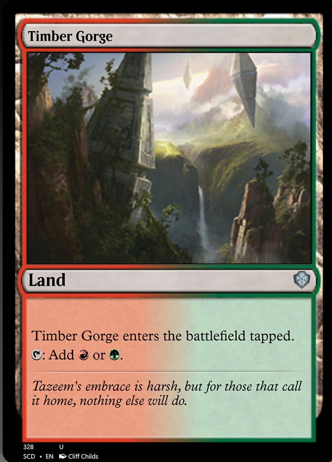 Timber Gorge [Starter Commander Decks] | Gamer Loot