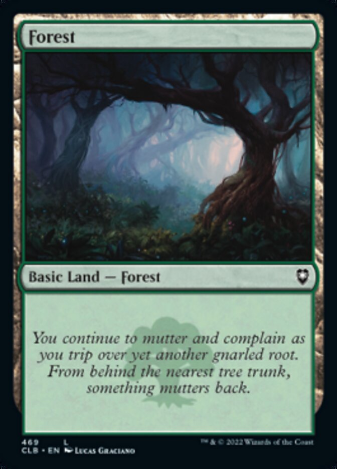 Forest (469) [Commander Legends: Battle for Baldur's Gate] | Gamer Loot