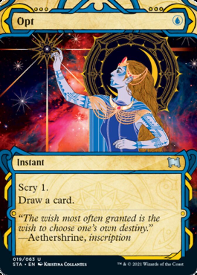 Opt (Etched Foil) [Strixhaven Mystical Archive] | Gamer Loot