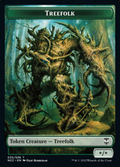 Treefolk // Spider Double-sided Token [Streets of New Capenna Commander Tokens] | Gamer Loot