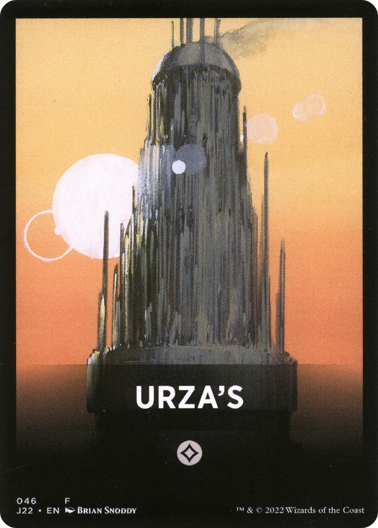 Urza's Theme Card [Jumpstart 2022 Front Cards] | Gamer Loot