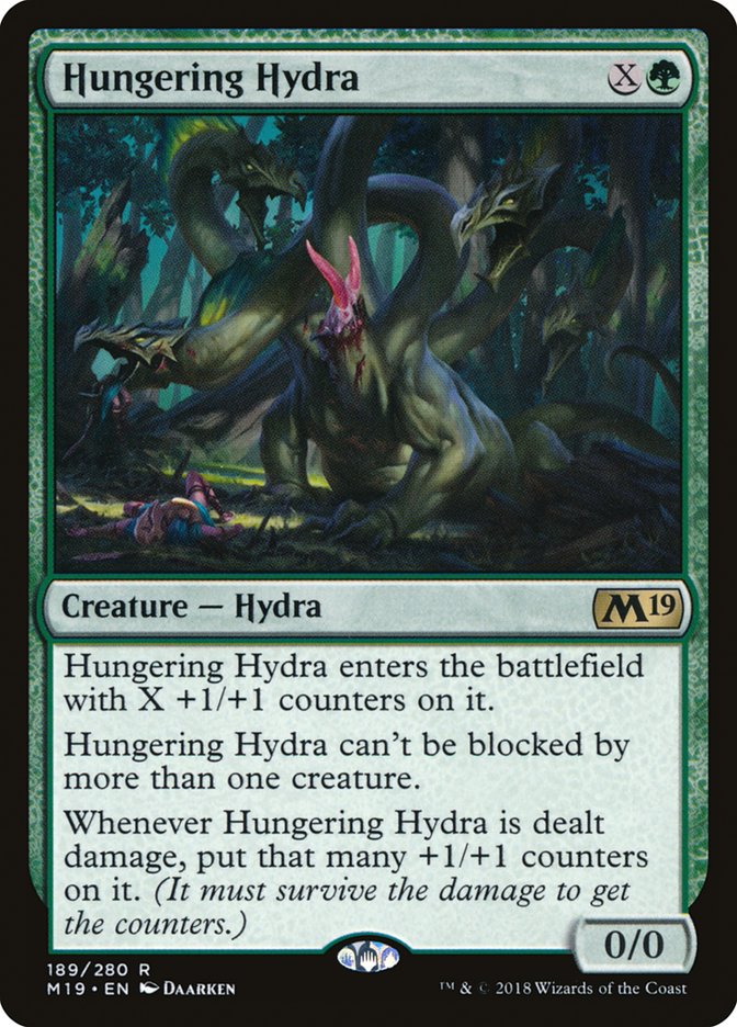 Hungering Hydra [Core Set 2019] | Gamer Loot