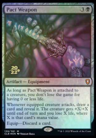 Pact Weapon [Commander Legends: Battle for Baldur's Gate Prerelease Promos] | Gamer Loot