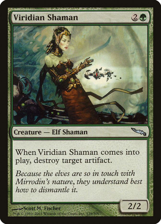 Viridian Shaman [Mirrodin] | Gamer Loot