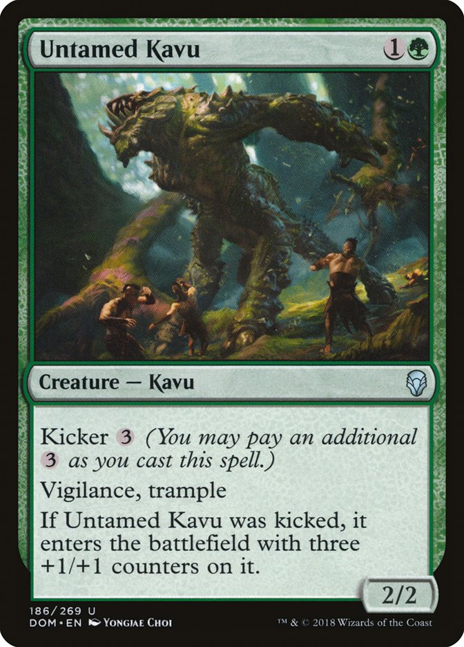 Untamed Kavu [Dominaria] | Gamer Loot