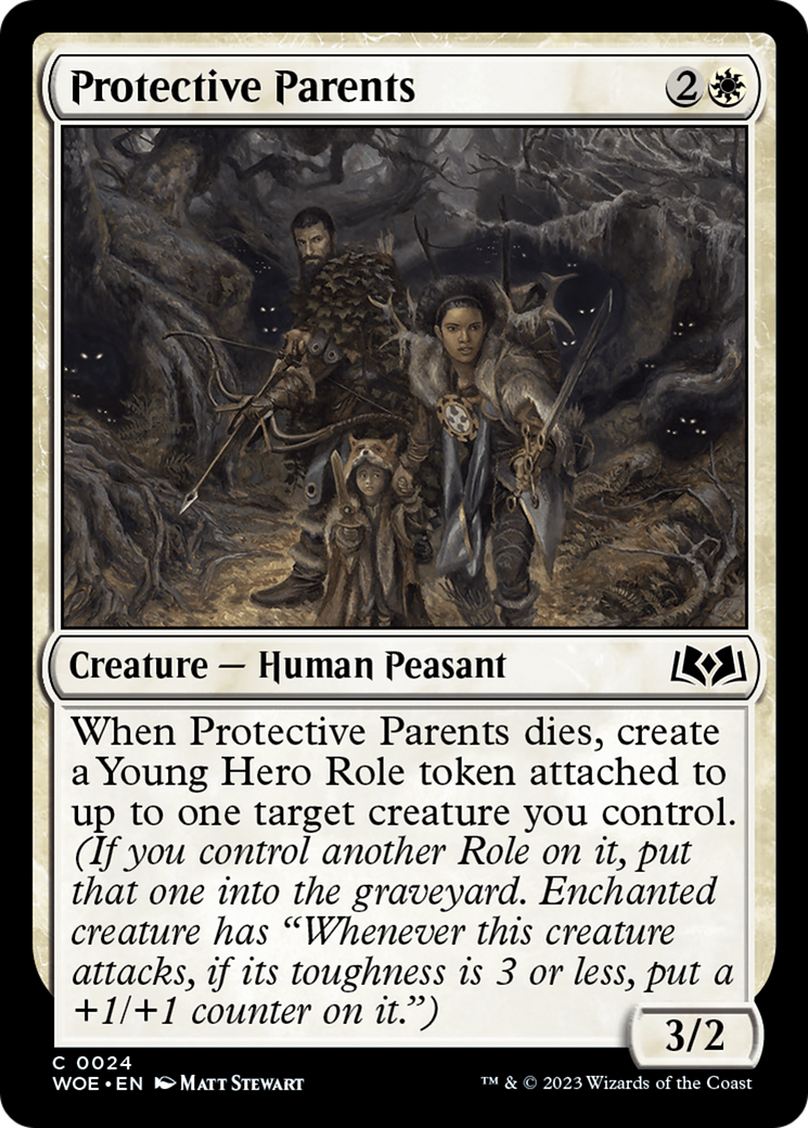 Protective Parents [Wilds of Eldraine] | Gamer Loot