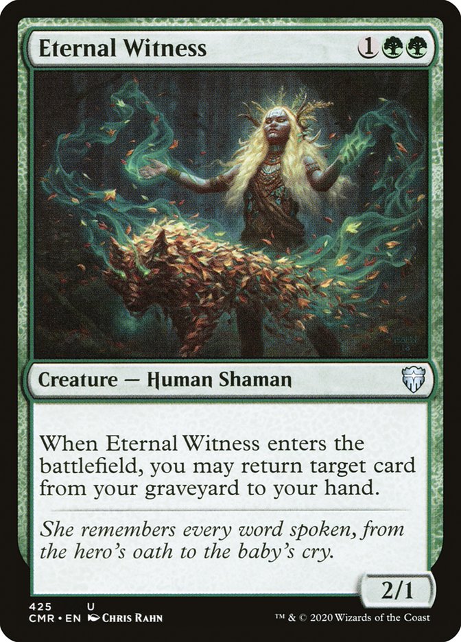 Eternal Witness [Commander Legends] | Gamer Loot