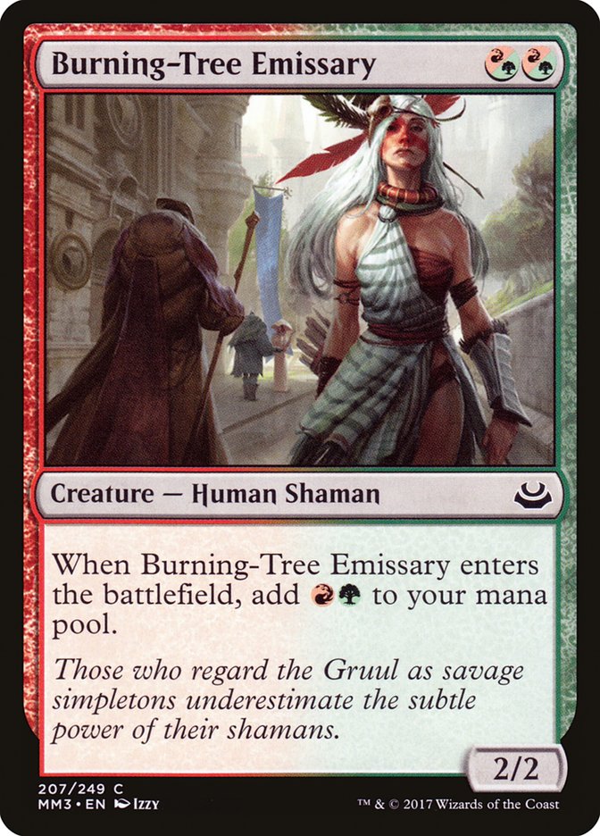 Burning-Tree Emissary [Modern Masters 2017] | Gamer Loot