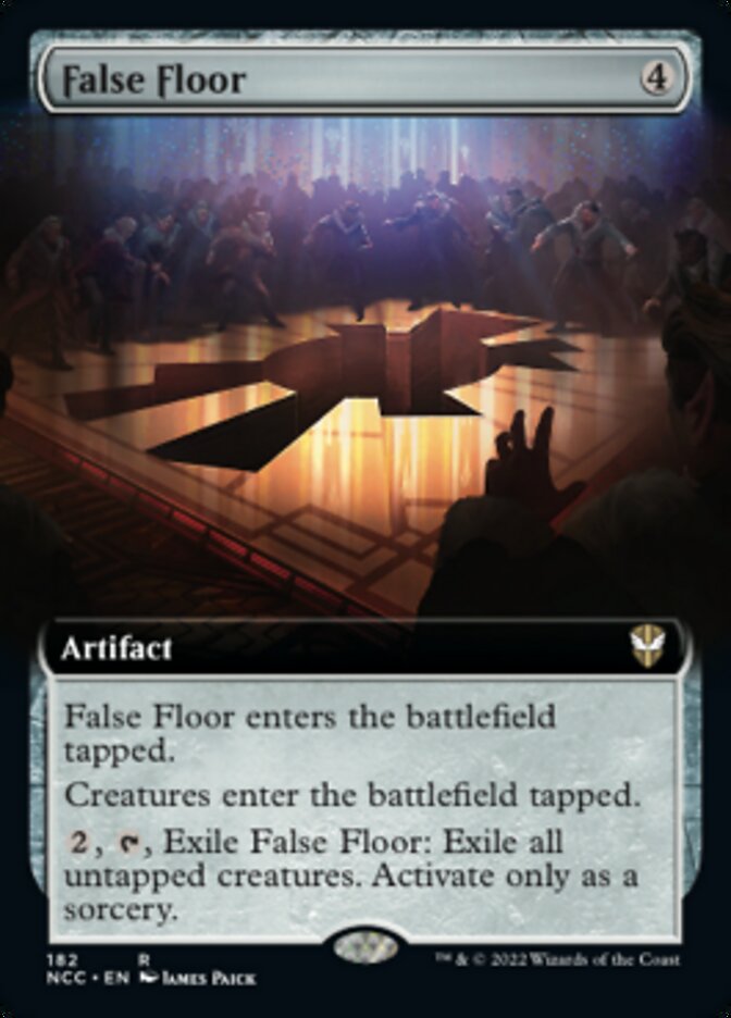 False Floor (Extended Art) [Streets of New Capenna Commander] | Gamer Loot