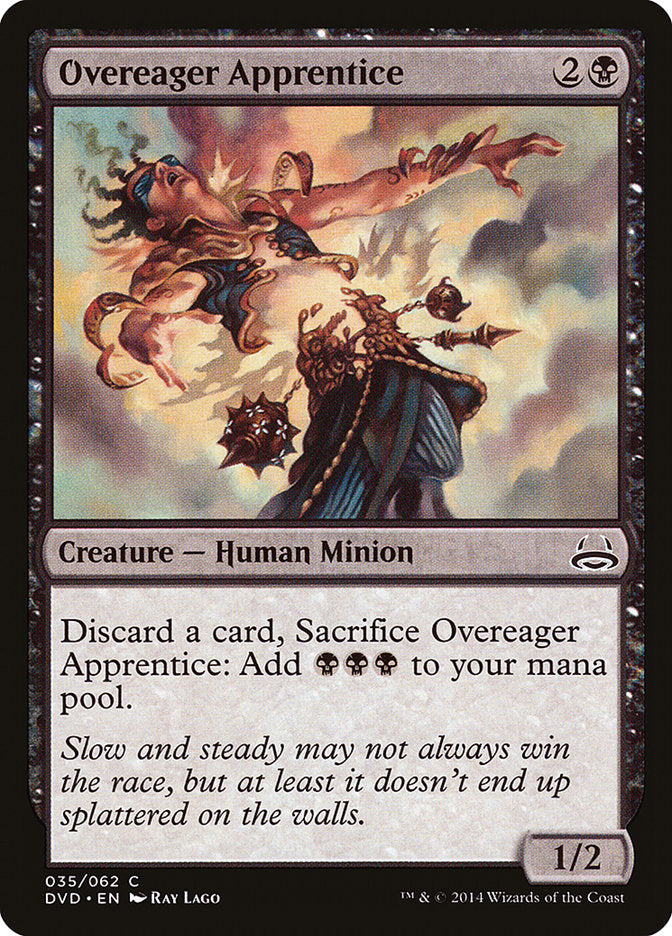 Overeager Apprentice (Divine vs. Demonic) [Duel Decks Anthology] | Gamer Loot