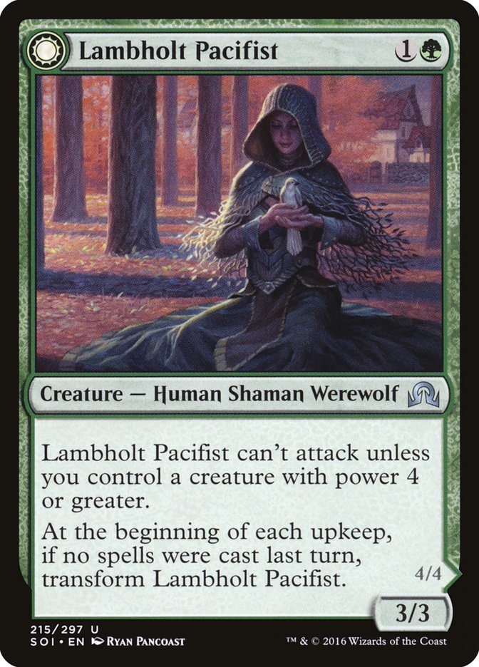 Lambholt Pacifist // Lambholt Butcher [Shadows over Innistrad] | Gamer Loot