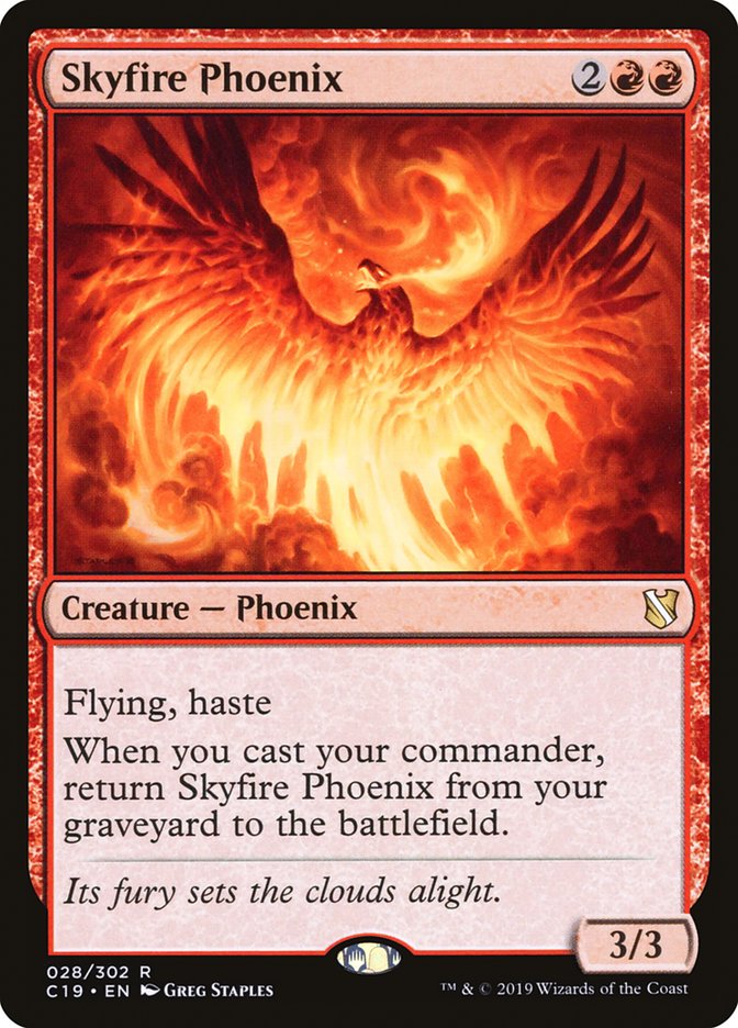 Skyfire Phoenix [Commander 2019] | Gamer Loot