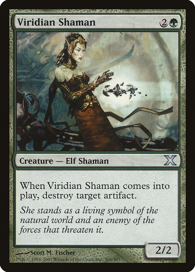 Viridian Shaman [Tenth Edition] | Gamer Loot