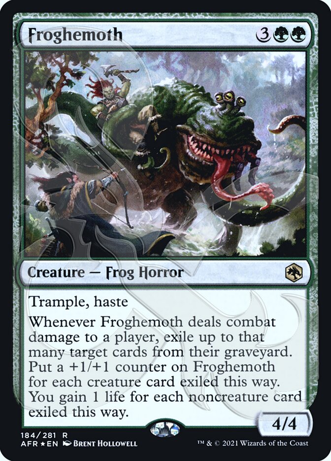 Froghemoth (Ampersand Promo) [Dungeons & Dragons: Adventures in the Forgotten Realms Promos] | Gamer Loot