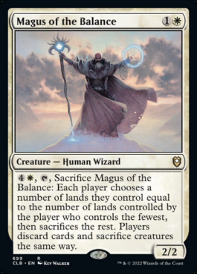 Magus of the Balance [Commander Legends: Battle for Baldur's Gate] | Gamer Loot