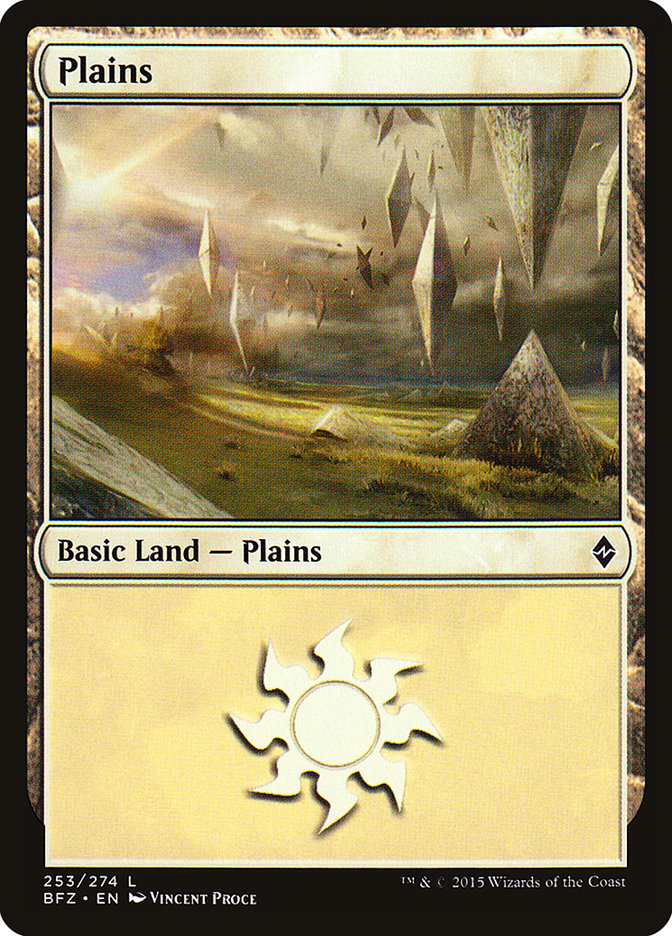 Plains (253a) [Battle for Zendikar] | Gamer Loot