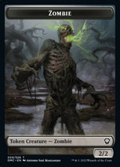 Phyrexian // Zombie Double-sided Token [Dominaria United Tokens] | Gamer Loot