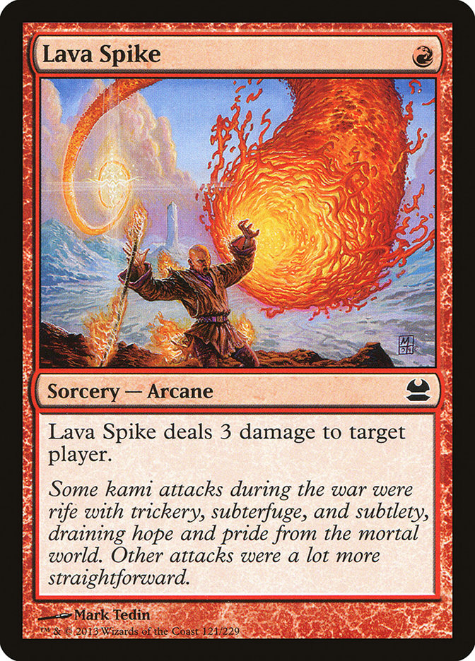 Lava Spike [Modern Masters] | Gamer Loot