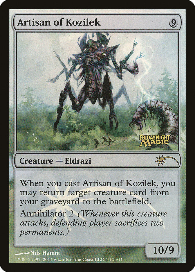 Artisan of Kozilek [Friday Night Magic 2011] | Gamer Loot