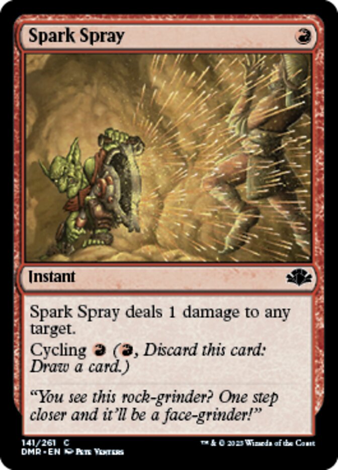 Spark Spray [Dominaria Remastered] | Gamer Loot