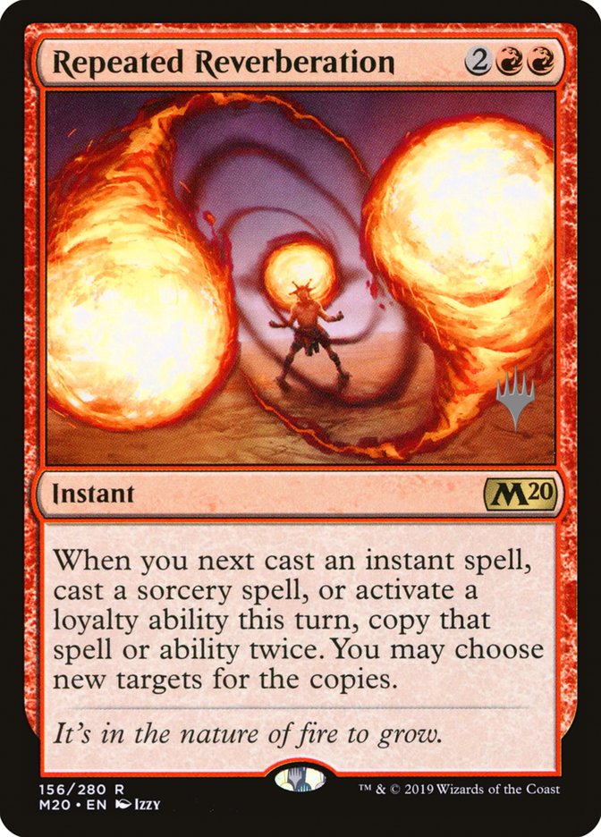 Repeated Reverberation (Promo Pack) [Core Set 2020 Promos] | Gamer Loot