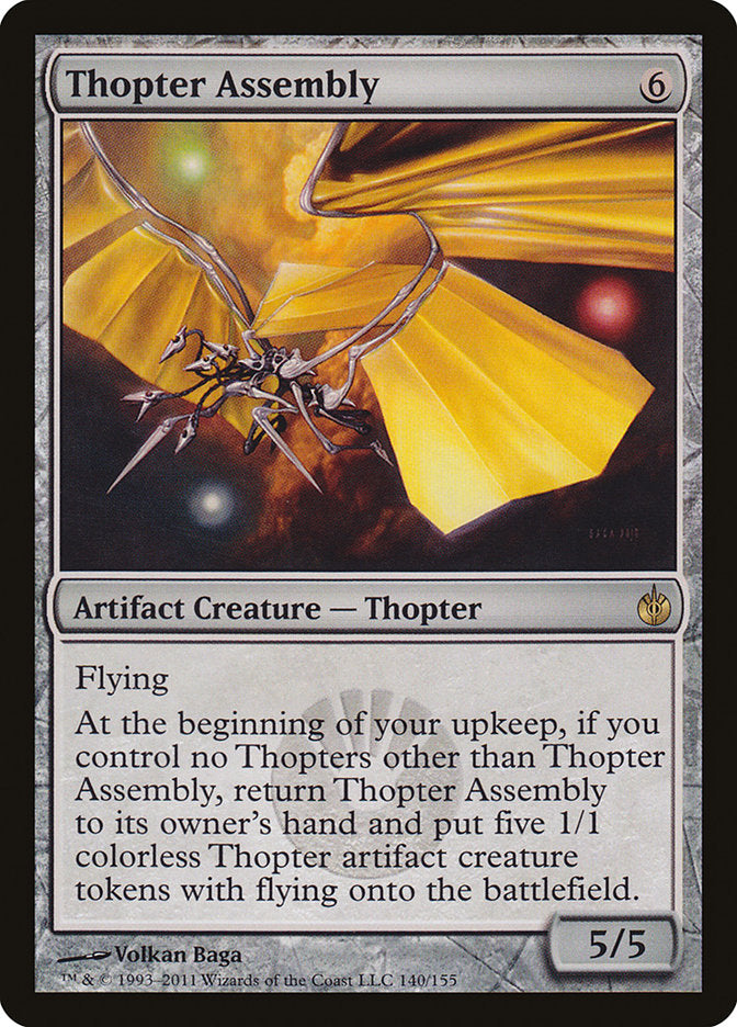 Thopter Assembly [Mirrodin Besieged] | Gamer Loot