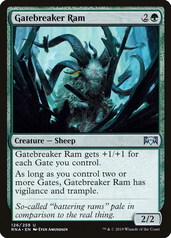 Gatebreaker Ram [Ravnica Allegiance] | Gamer Loot