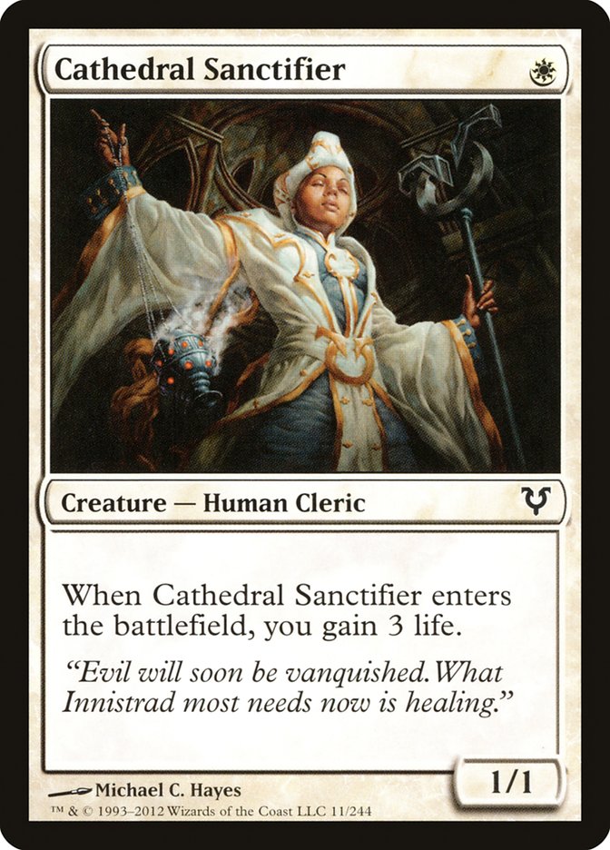 Cathedral Sanctifier [Avacyn Restored] | Gamer Loot