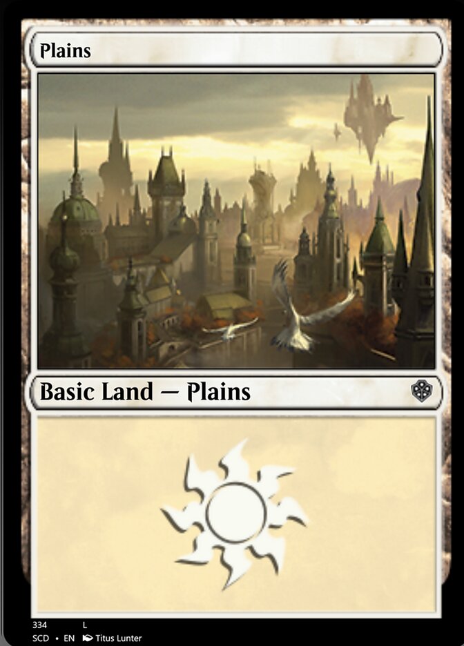 Plains (334) [Starter Commander Decks] | Gamer Loot