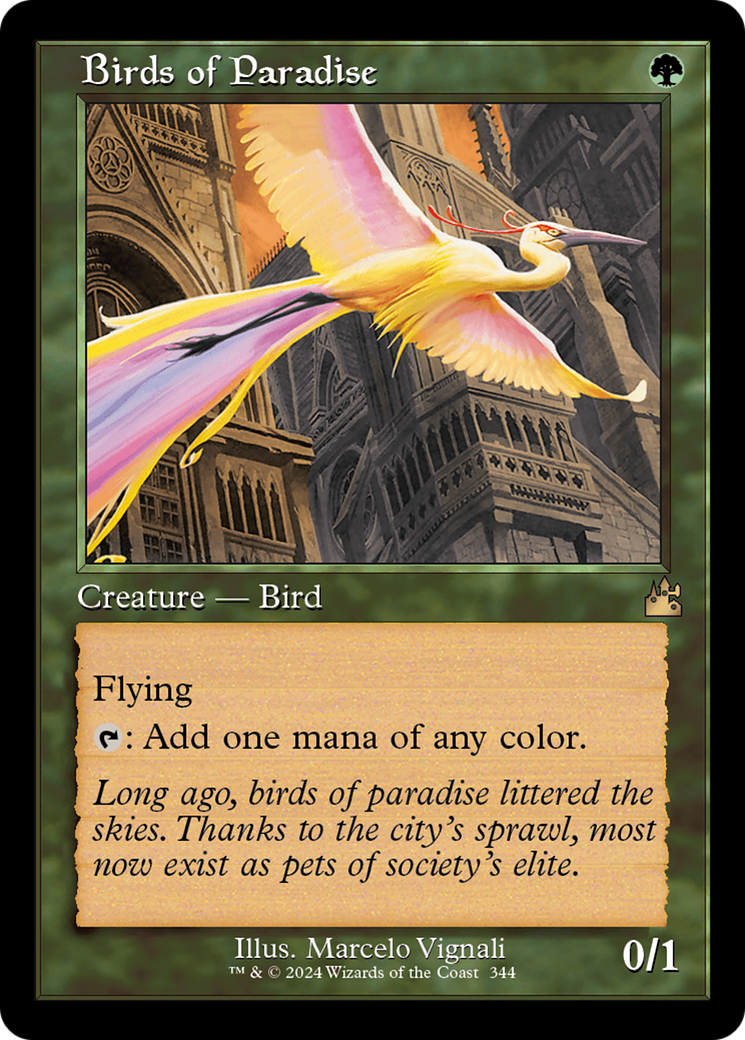 Birds of Paradise (Retro) [Ravnica Remastered] | Gamer Loot