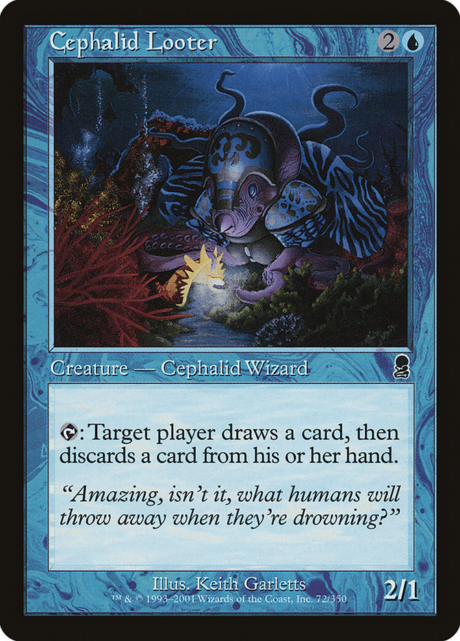 Cephalid Looter (Misprinted) [Odyssey] | Gamer Loot