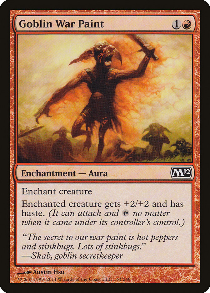 Goblin War Paint [Magic 2012] | Gamer Loot