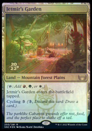 Jetmir's Garden [Streets of New Capenna Prerelease Promos] | Gamer Loot